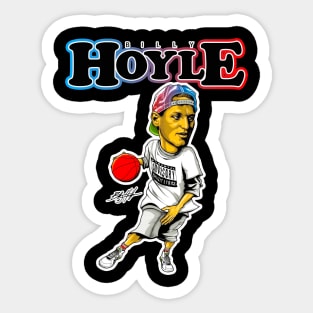 billy hoyle // basketball Cartoon parody Sticker